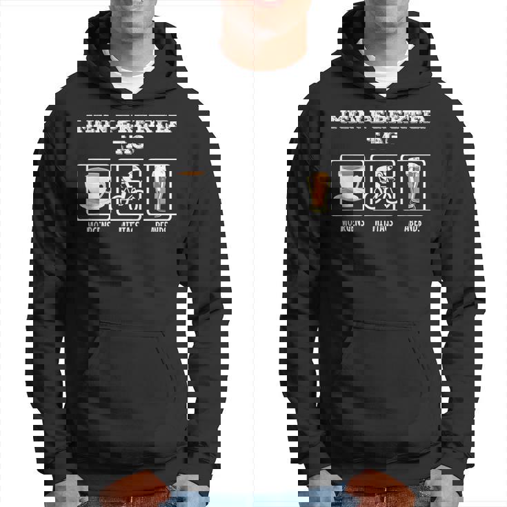 My Perfect Day コーヒー ロードバイク ビール 自転車 パーカー