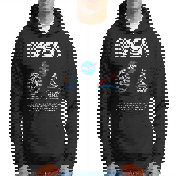 Nasa アポロ アルテミス ミッション ワーム バッジ ロゴ パーカー