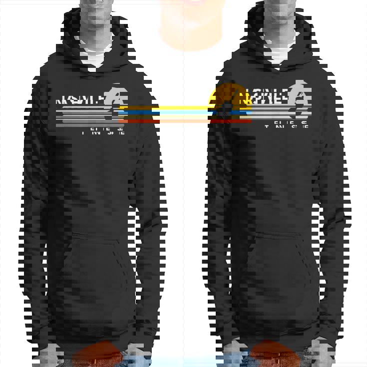 Nashville Tn Tennessee Guitarintage Retroouvenirs パーカー