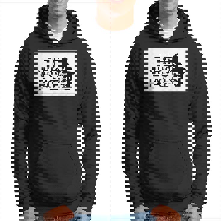 The Neko Face ザ・ネコ・フェイス『ノラネコさん』猫 ハチワレ パロディ ゆるくて かわいい 面白 イラスト パーカー