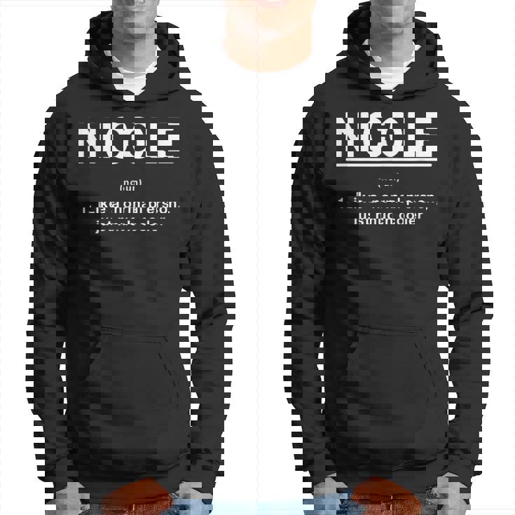 Nicole Definition ファニーファーストネーム ユーモアニックネーム ユニーク パーカー