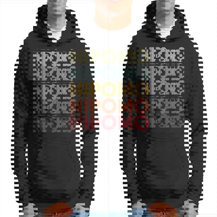 Nipomo California Nipomo Ca Retrointage Text パーカー