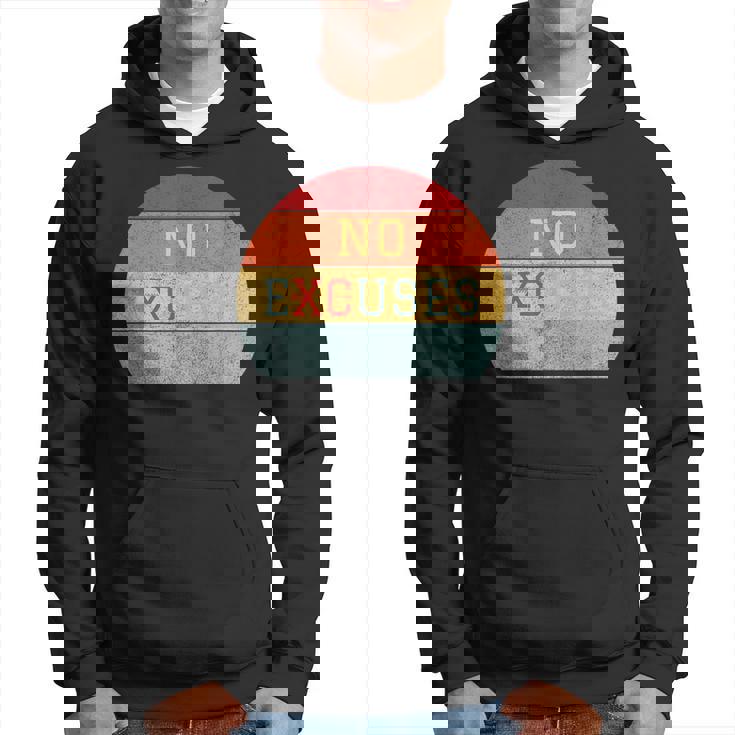 No Excuses クロスカントリー 陸上競技 ランニング パーカー