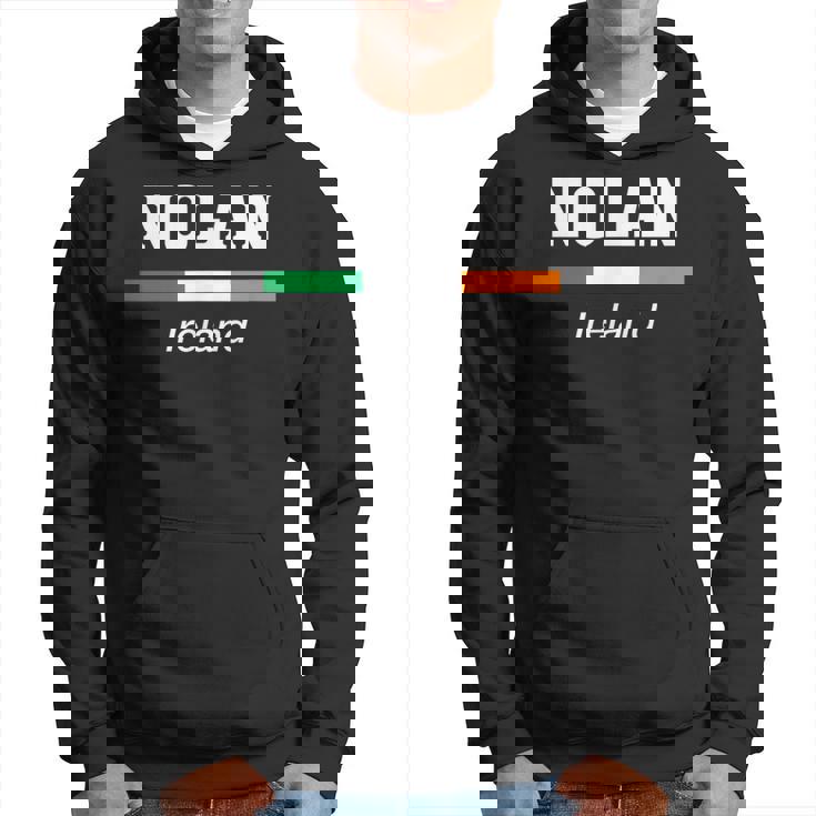 Nolan Irish Family Name 聖パトリックデー アイルランド国旗 パーカー