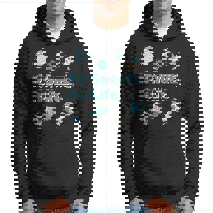 Noweetsno Life２ スイーツ 洋菓子 和菓子 別腹 カラフル かわいい メンズ レディース キッズ パーカー