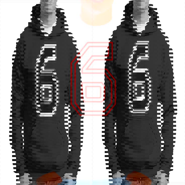 Number Numero 6 6番 パーカー