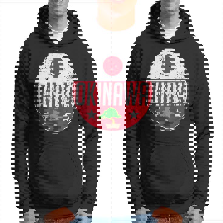 Okinawa Japanintage Flag Bonsai Tree Karateouvenir パーカー