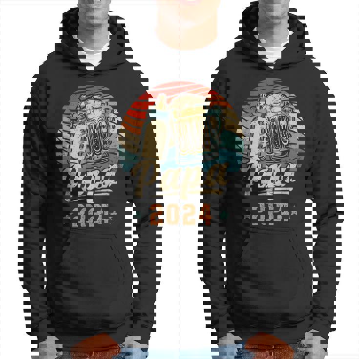 Papa 2024 年のパパ 初めての父の日 若いパパ 新しいパパ パーカー