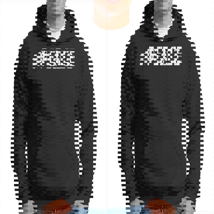 Peace 平和メッセージ より良い世界のための平和 パーカー