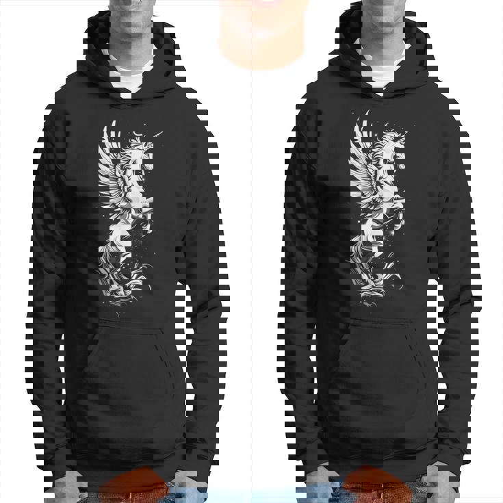 Pegasus ファニーグラフィックtシャツ パーカー