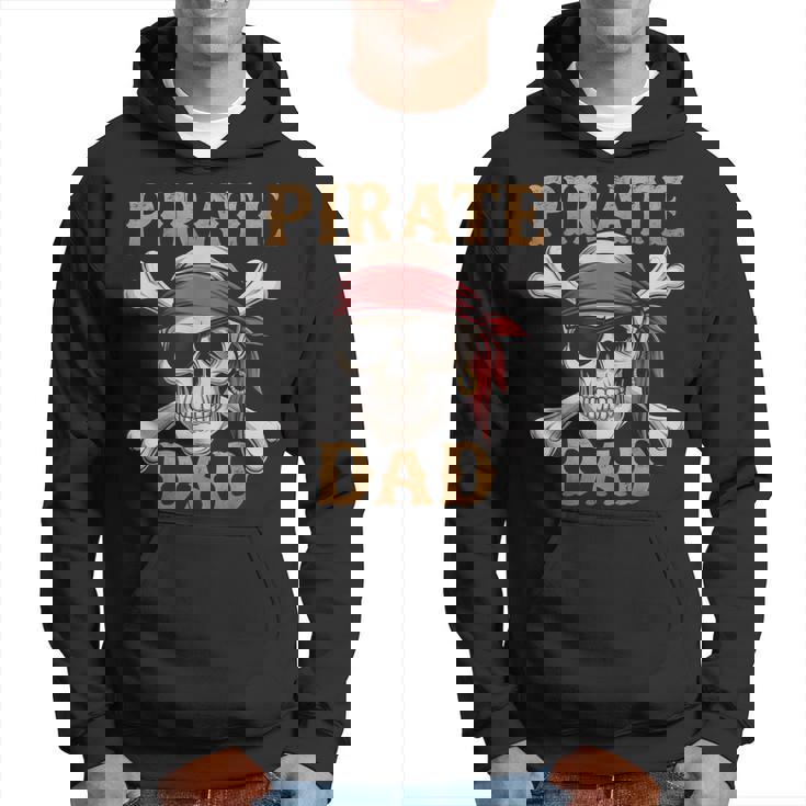 Pirate Dadkull クロスボーン 面白いお父さんギフト 父の日に パーカー