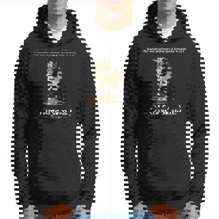 Please Make Everything Go Well For 私だけ 猫の言葉 パーカー