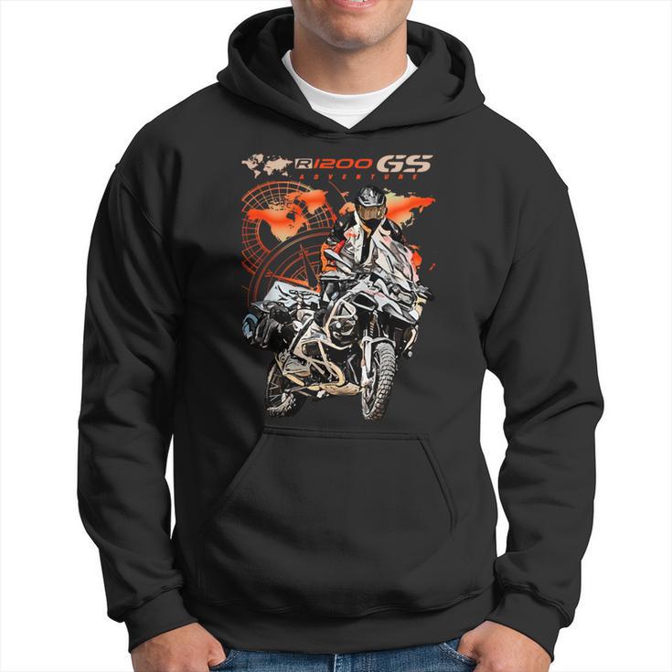 Hoodie Motard Aventure Sweat à Capuche Moto R1200GS Enduro