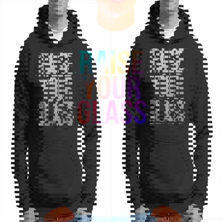 Raise Your Glass Pink Cheers Party パーカー