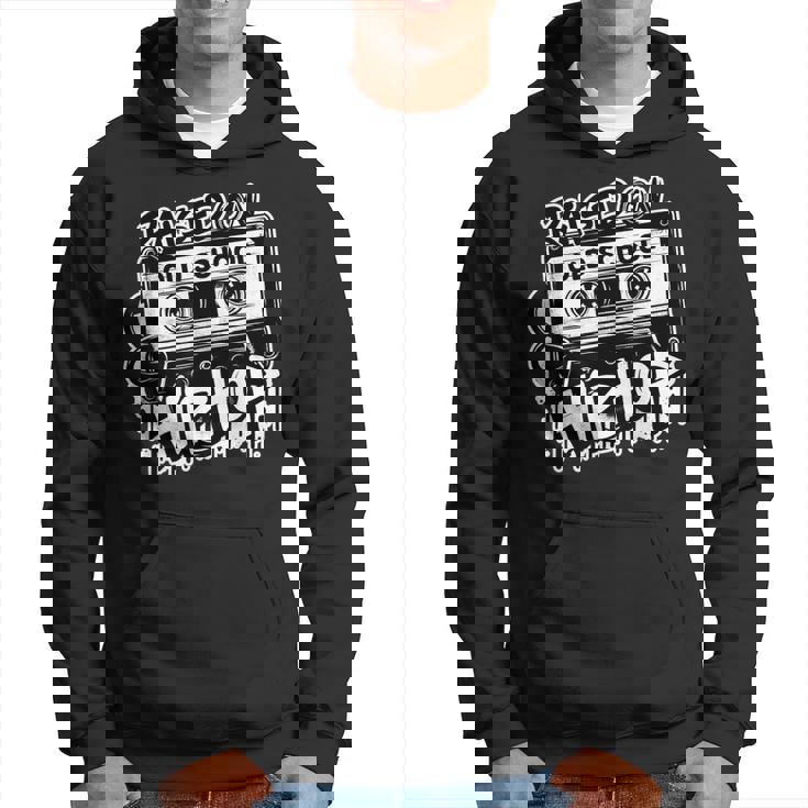 Raised On Oldchool Hip Hop レトロ ラップ カセット 80 90 パーカー