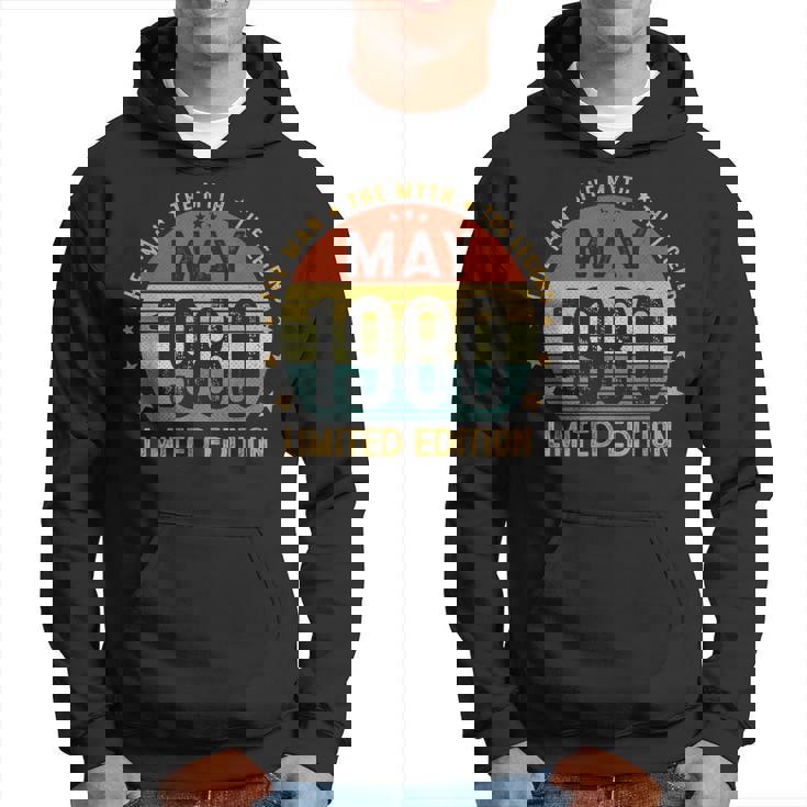 Regalo 45 Años Hombre Original Mayo 1980 45 Cumpleaños Sudadera