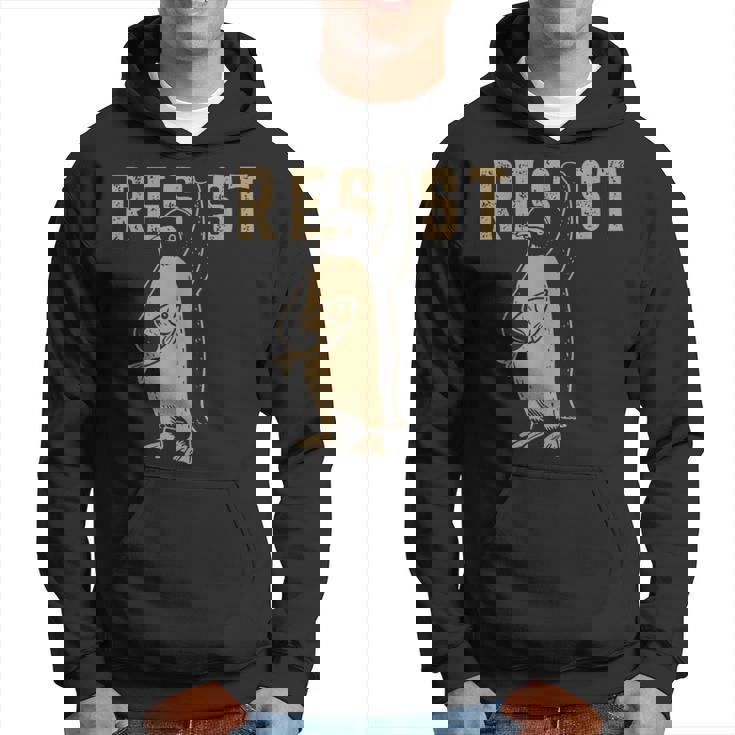 Resist Penguin Activism Diseño Gráfico Sudadera