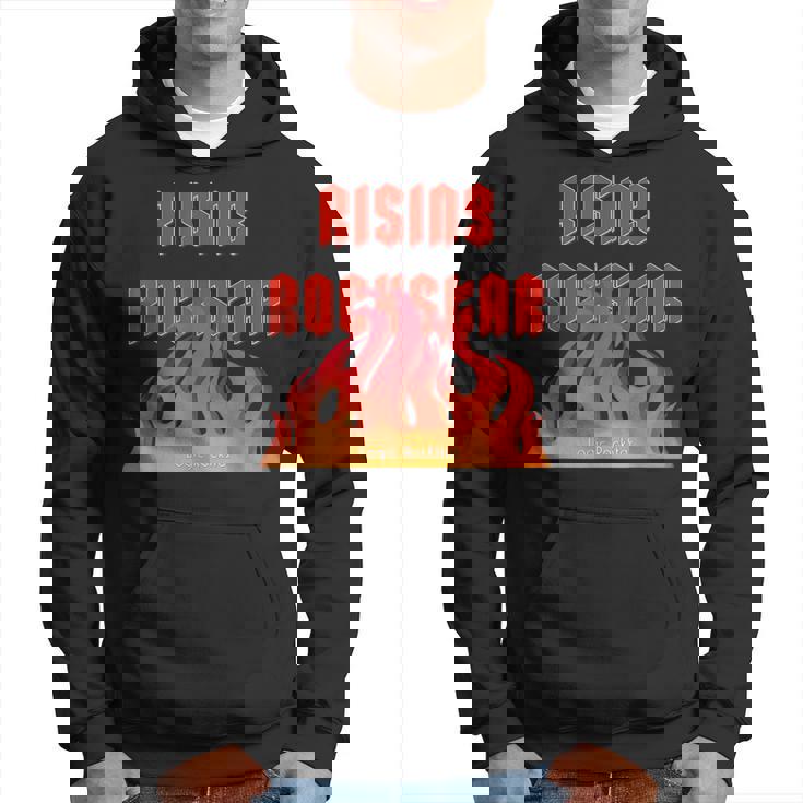 Rising Rockstar Fire Rocker Music Fun ロジックロックスター フェスティバル パーカー