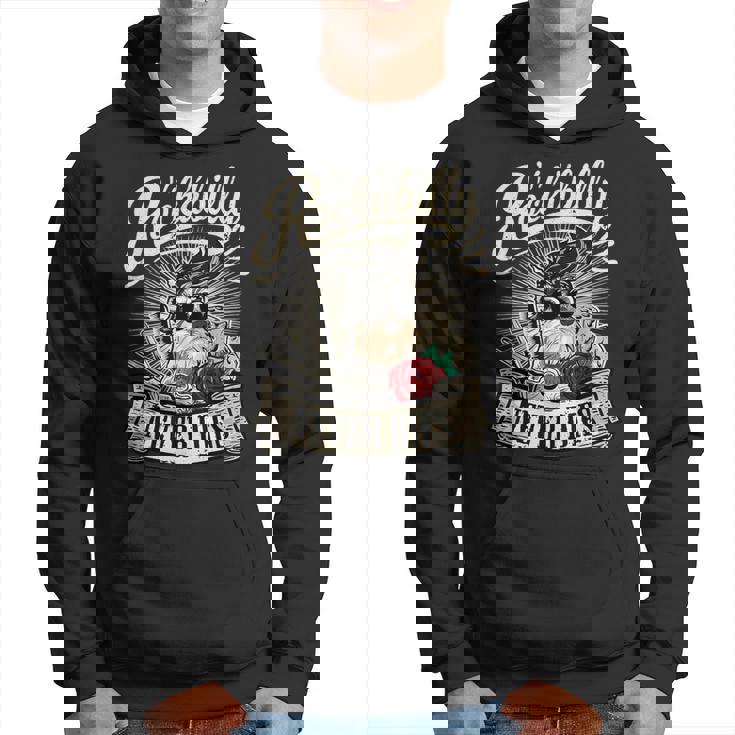 Rock N Roll Never Dies 愛犬家シュナウザー パーカー