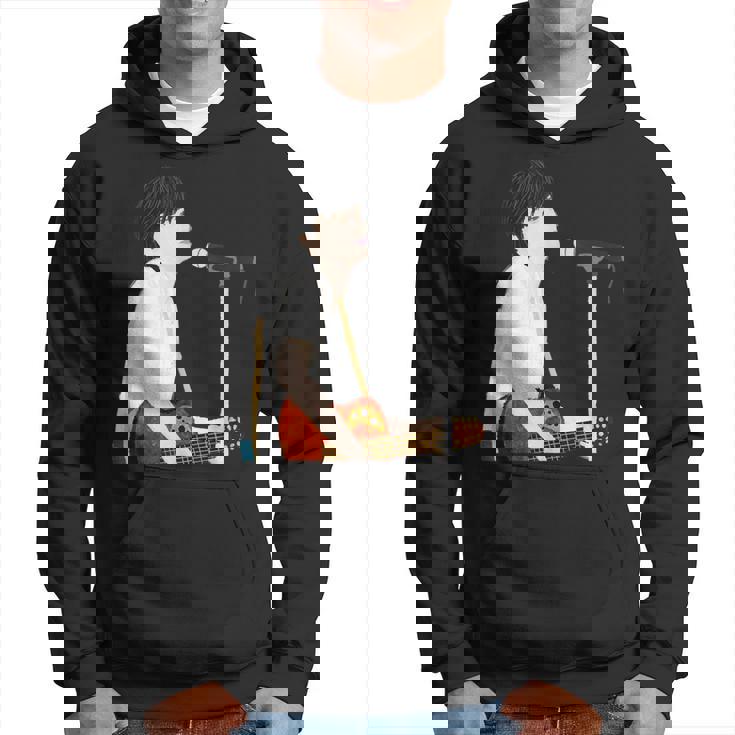 Rocker Old Rookie Original Illustration Bandman Rock パーカー