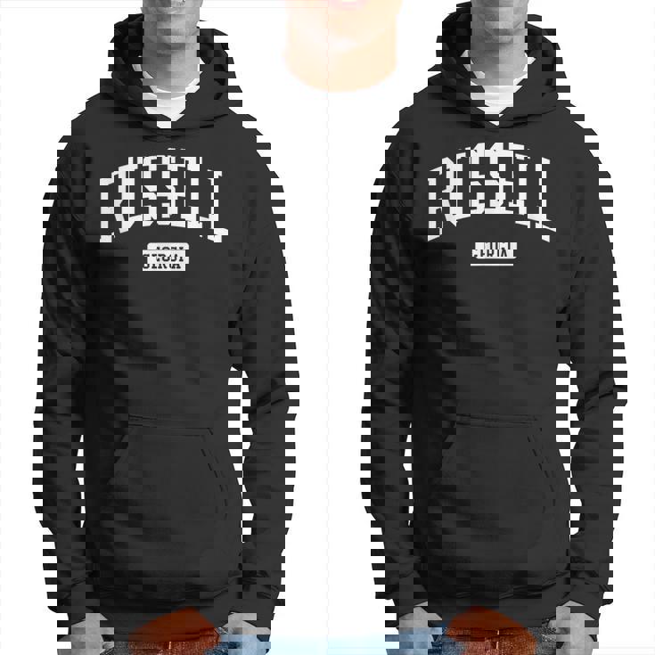 Russell Georgia Ga ビンテージ アスレチック スポーツデザイン パーカー