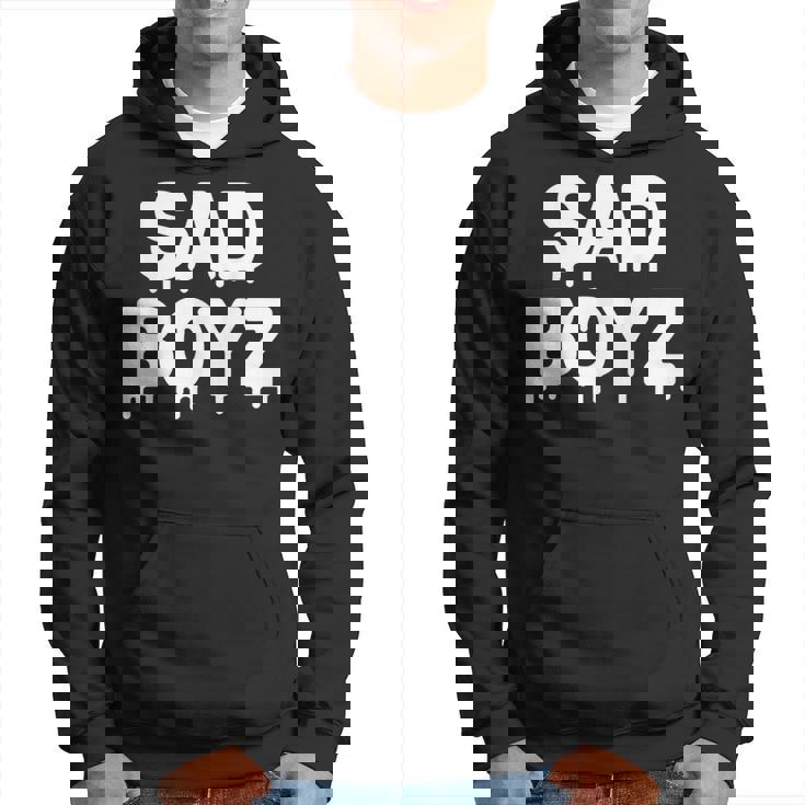Sad Boyz Drip おもしろグラフィックノベルティ トレンディギフト パーカー