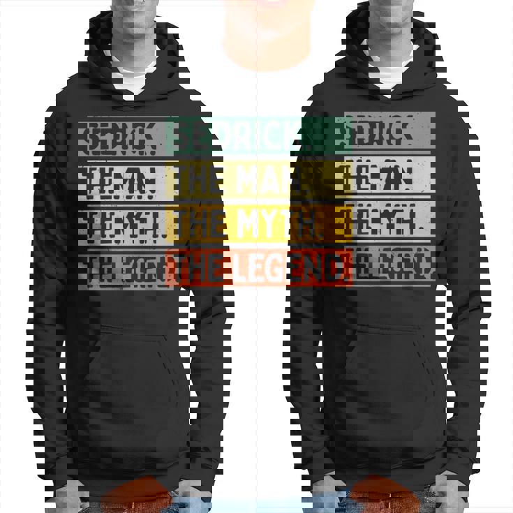 Sedrick The Man The Myth The Legend面白い パーソナライズ 引用 パーカー