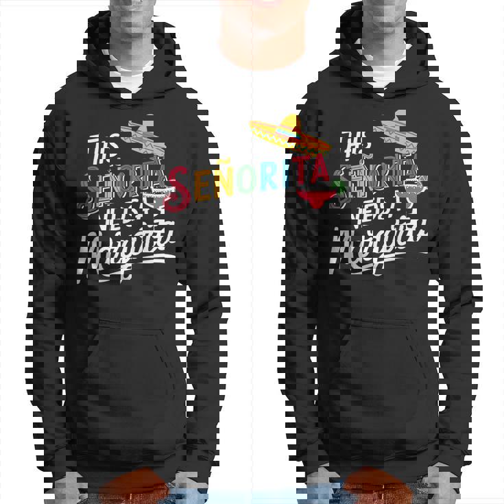 Senorita Margarita Lover Cinco De Mayo Fiesta ギフト パーカー