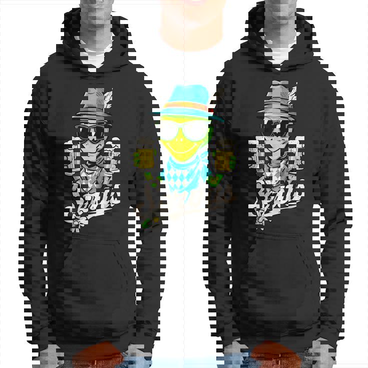 Servus Wiesn Gaudi – 面白いオクトーバーフェストビールバイエルンコスチューム パーカー