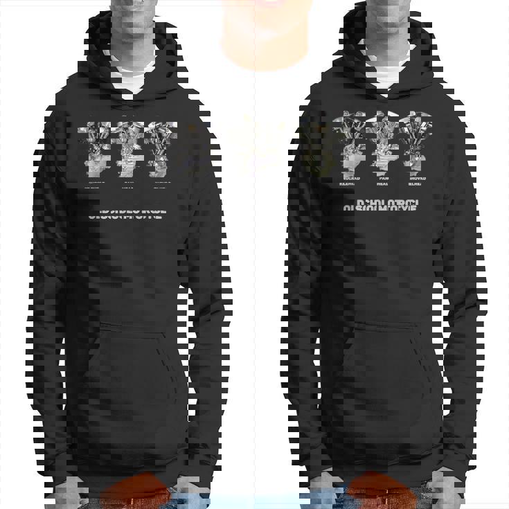 Shovelhead ナックルヘッド パンヘッドtwin オールドスクール オートバイ パーカー