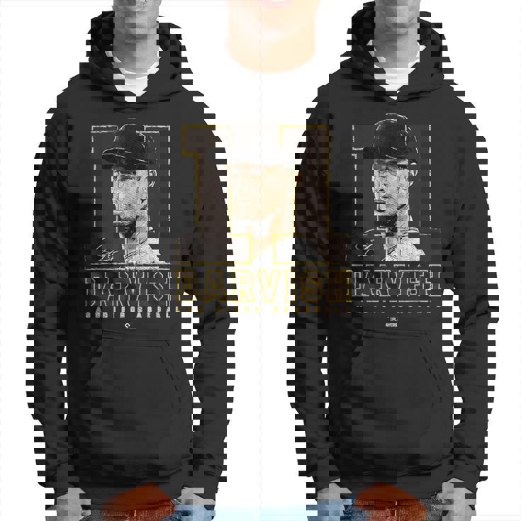 Silhouette Yu Darvishan Diego Mlbpa パーカー