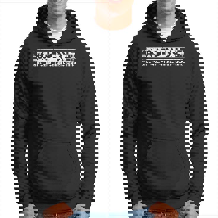 Sineaw Trianglequare Músico Dj Intetizador Sudadera