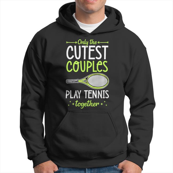 Solo Las Parejas Más Lindas Juegan Al Tenis Juntas A Juego Sudadera