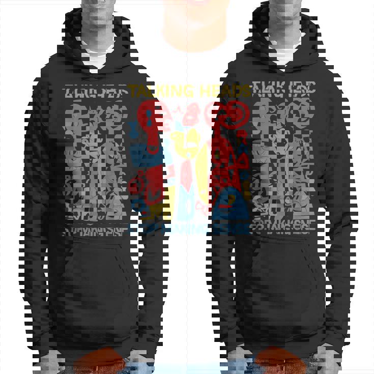 Stop Makingensee おしゃべりヘッド レトロ 面白いデザイン パーカー