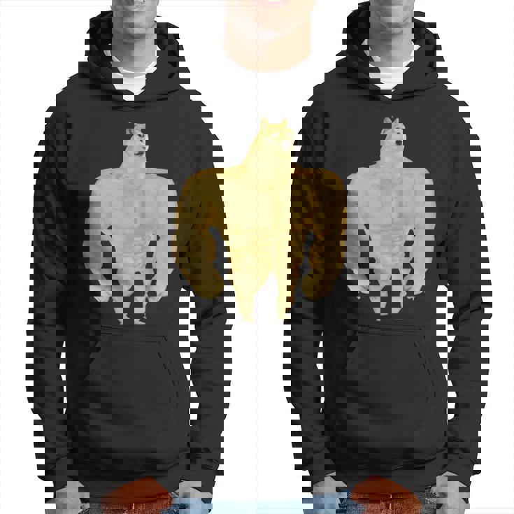 Swole Doge Meme Buff Doge Meme パーカー