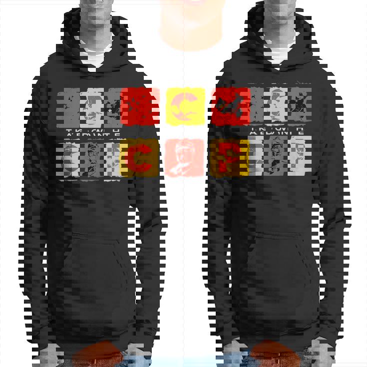 Take Down The Ccp 反共産主義者 中国 プロ アメリカ 愛国 パーカー