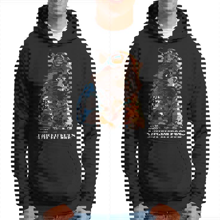 Tanuki Elite Forces No1 タヌキ精鋭部隊 漢字 動物 かわいい狸 たぬき おもしろ アニマル パーカー