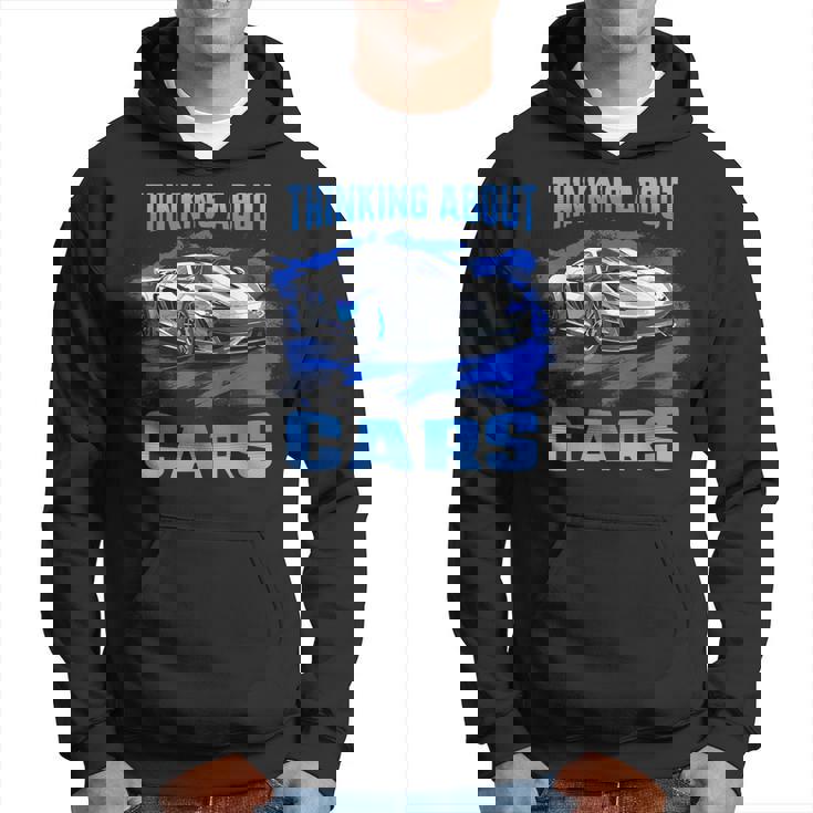 Thinking About Cars スー スポーツカー エキゾチック コンセプト ボーイズ パーカー