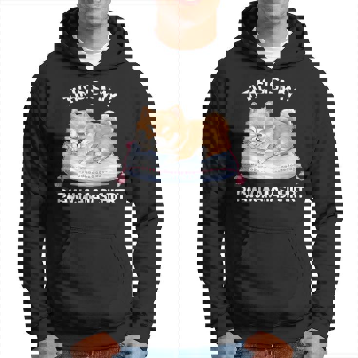 This Is My Pawjama Pomeranian 公式犬用昼寝 パーカー