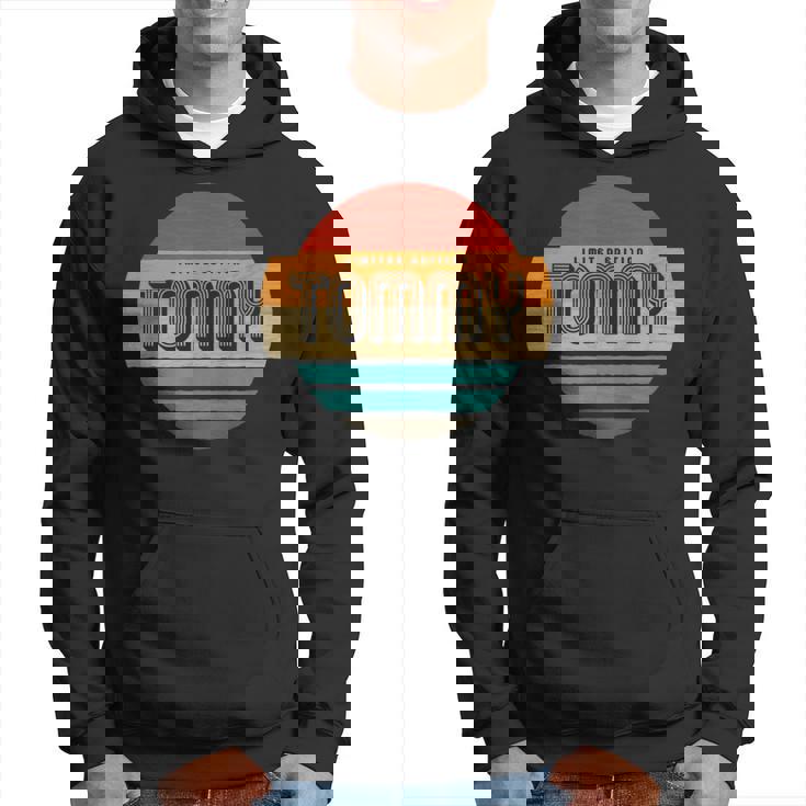 Tommy 名称 レトロ・ヴィンテージ・サンセット 限定版 パーカー