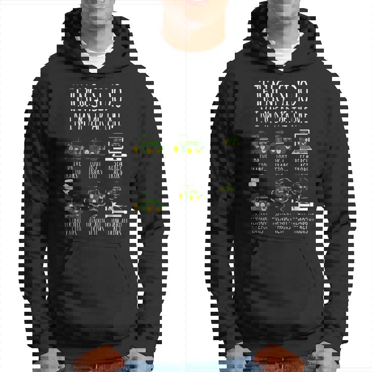 Tractors Things I Do In Mypare Time トラクター ファニー ファーマーズ パーカー