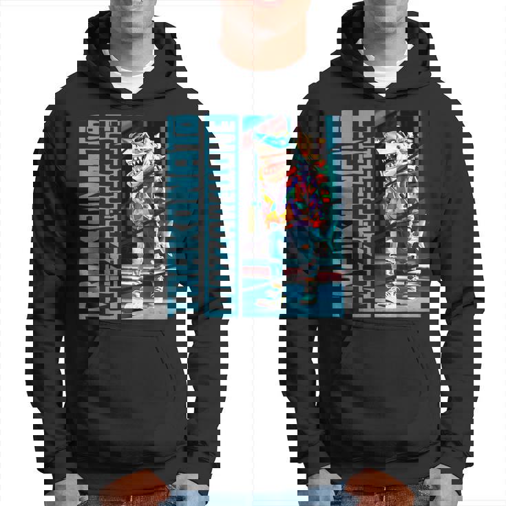 Trakonato Mozzarellone ブレインレッドトララサメ 面白い パーカー