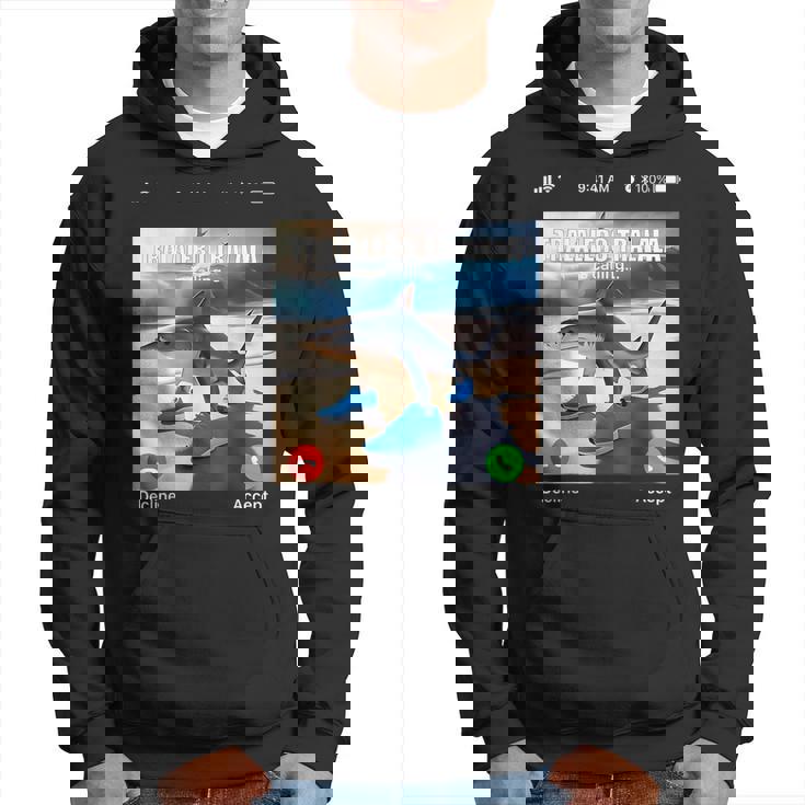 Tralalero Tralala イタリアンブレインロットミーム 電話ミーム パーカー