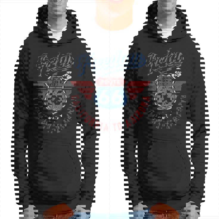 Trendy Route 66 Freedom California To Arizona 1926 パーカー