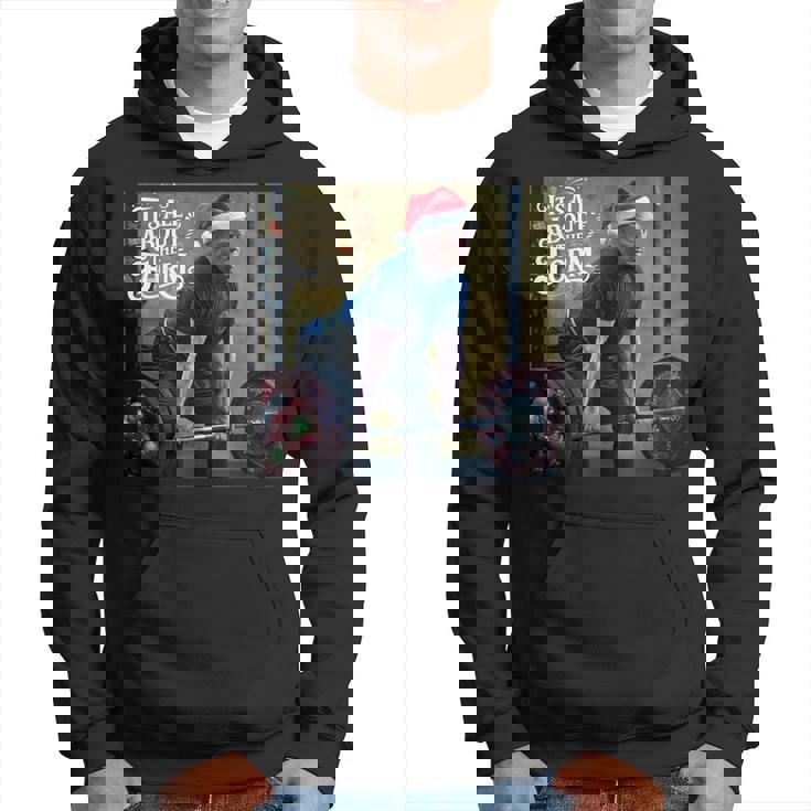 Trump Its All About The Form デッドリフティング ワークアウト クリスマス パーカー