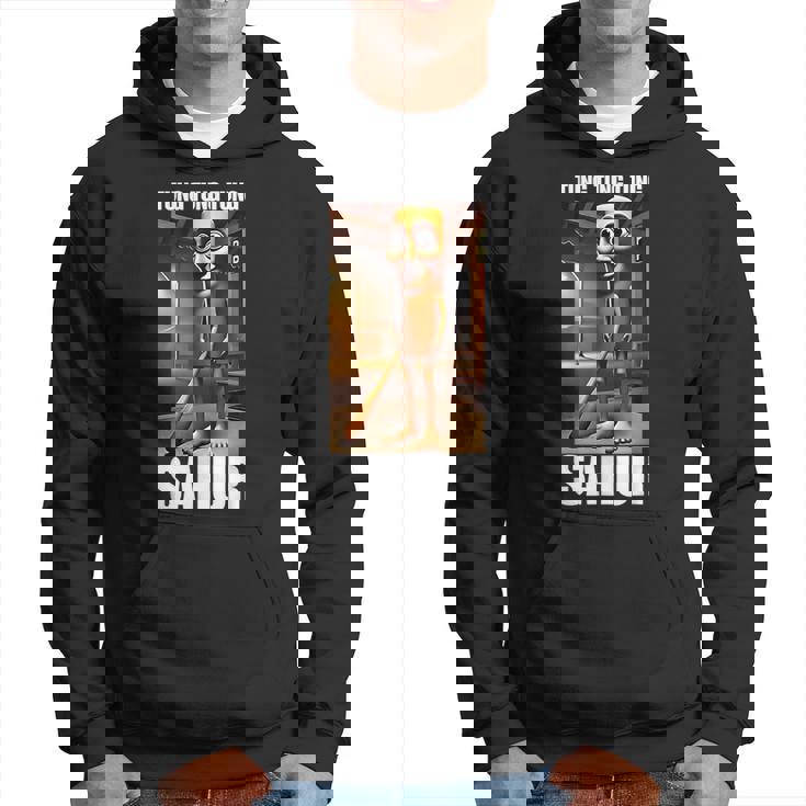 Tung Tung Tungahur Italian Brainrot Meme パーカー