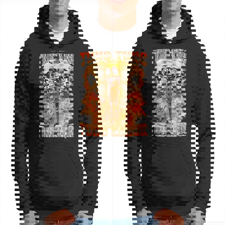 Tung Tung Tungahur イタリアのブレインロット、面白い野球バット パーカー