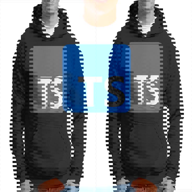 Typescript プログラミングロゴ Tsロゴ プログラマーへのギフトに パーカー