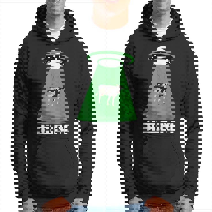 Ufo Cow Abduction Ufo Alien Abduction パーカー