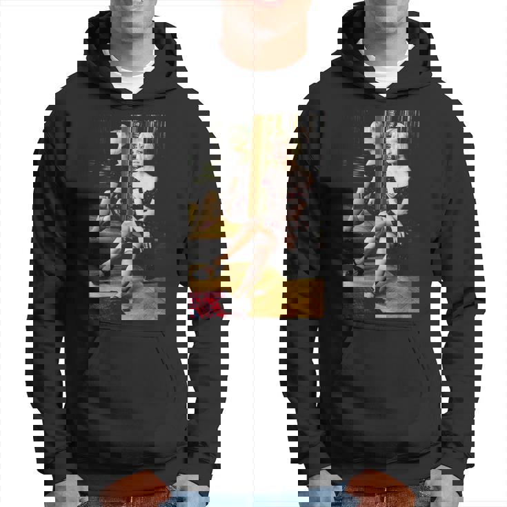 Usポップスター、シンディ・ローパー1993年撮影。 パーカー